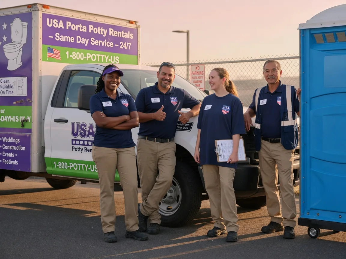 Porta Potty Rental company in Roosevelt, OK